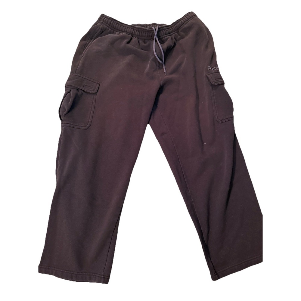 Vintage And1 Black Cargo Baggy Sweatpants size 2XL